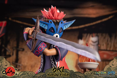 Okami Statue Oki (Human Form) 38cm - Scale Statue - First 4 Figures - Hobby Figures UK