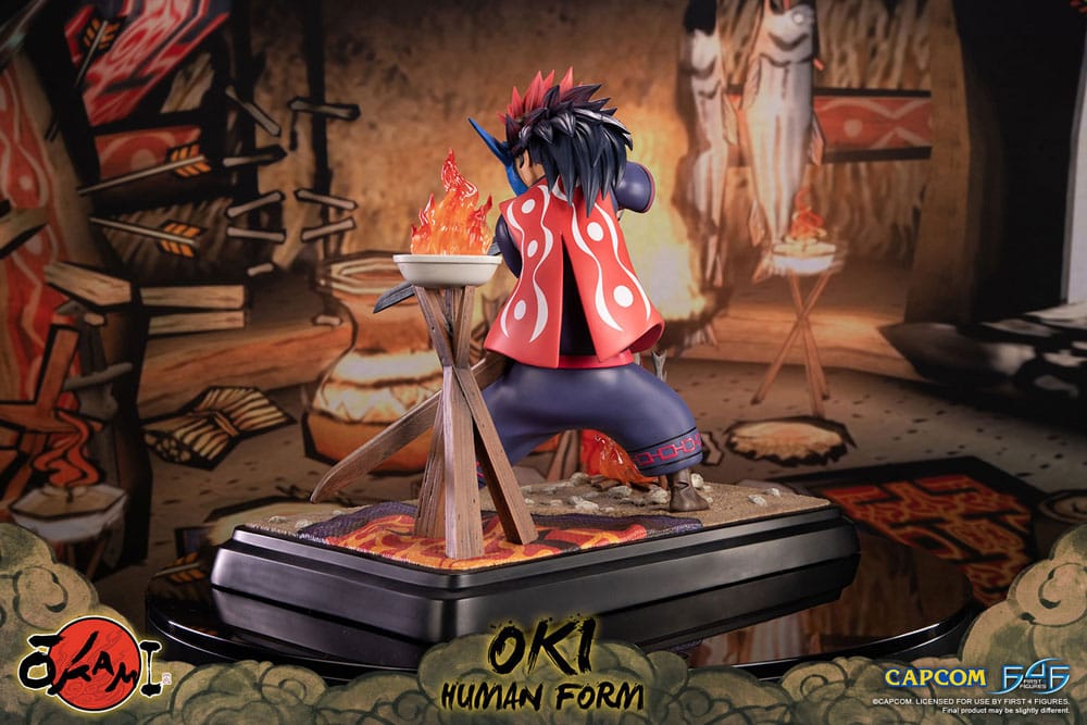 Okami Statue Oki (Human Form) 38cm - Scale Statue - First 4 Figures - Hobby Figures UK