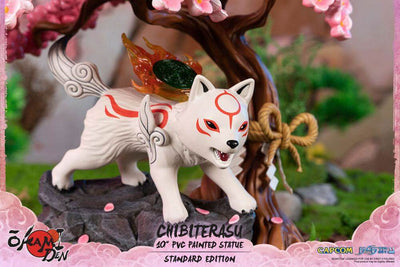 Okamiden PVC Statue Figure Chibiterasu 24cm - Scale Statue - First 4 Figures - Hobby Figures UK