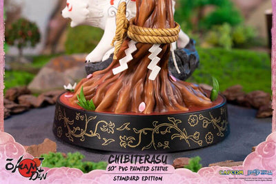 Okamiden PVC Statue Figure Chibiterasu 24cm - Scale Statue - First 4 Figures - Hobby Figures UK