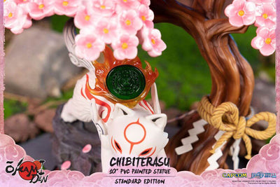 Okamiden PVC Statue Figure Chibiterasu 24cm - Scale Statue - First 4 Figures - Hobby Figures UK