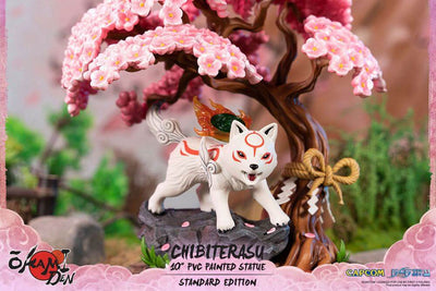 Okamiden PVC Statue Figure Chibiterasu 24cm - Scale Statue - First 4 Figures - Hobby Figures UK