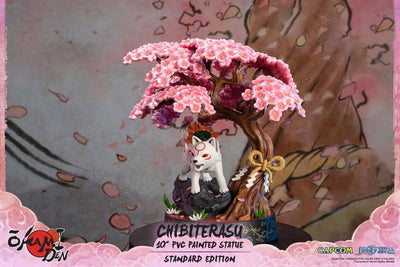 Okamiden PVC Statue Figure Chibiterasu 24cm - Scale Statue - First 4 Figures - Hobby Figures UK