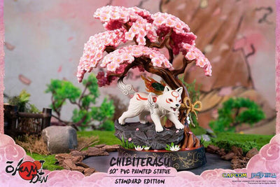 Okamiden PVC Statue Figure Chibiterasu 24cm - Scale Statue - First 4 Figures - Hobby Figures UK