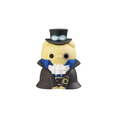 One Piece Mega Cat Project Trading Figures NyanPieceNyan! Vol. 1 I'm Gonna Be King of Paw-Rates 3cm (8) - Mini Figures - Megahouse - Hobby Figures UK