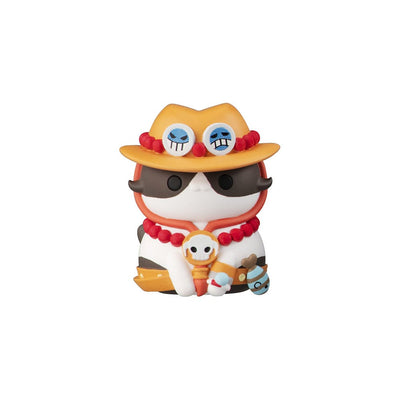 One Piece Mega Cat Project Trading Figures NyanPieceNyan! Vol. 1 I'm Gonna Be King of Paw-Rates 3cm (8) - Mini Figures - Megahouse - Hobby Figures UK