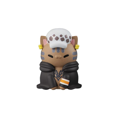 One Piece Mega Cat Project Trading Figures NyanPieceNyan! Vol. 1 I'm Gonna Be King of Paw-Rates 3cm (8) - Mini Figures - Megahouse - Hobby Figures UK