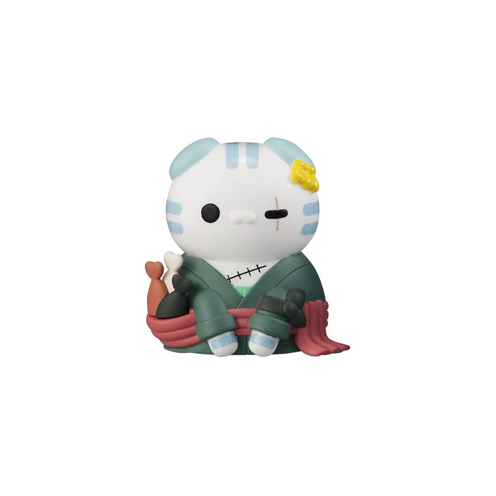 One Piece Mega Cat Project Trading Figures NyanPieceNyan! Vol. 1 I'm Gonna Be King of Paw-Rates 3cm (8) - Mini Figures - Megahouse - Hobby Figures UK