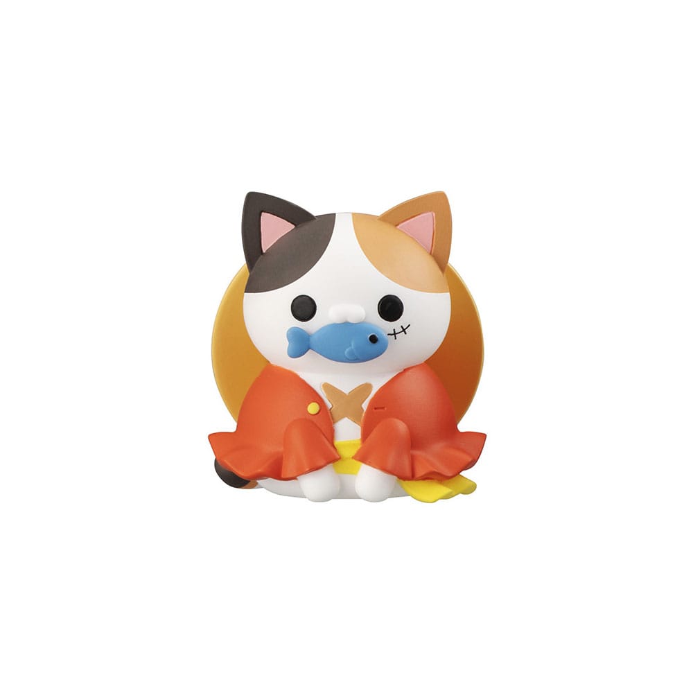 One Piece Mega Cat Project Trading Figures NyanPieceNyan! Vol. 1 I'm Gonna Be King of Paw-Rates 3cm (8) - Mini Figures - Megahouse - Hobby Figures UK