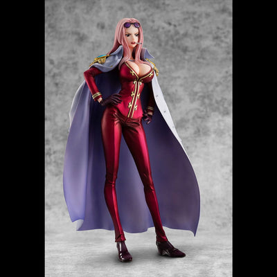 One Piece P.O.P PVC Statue Black Cage Hina Limited Edition 23cm - Scale Statue - Megahouse - Hobby Figures UK