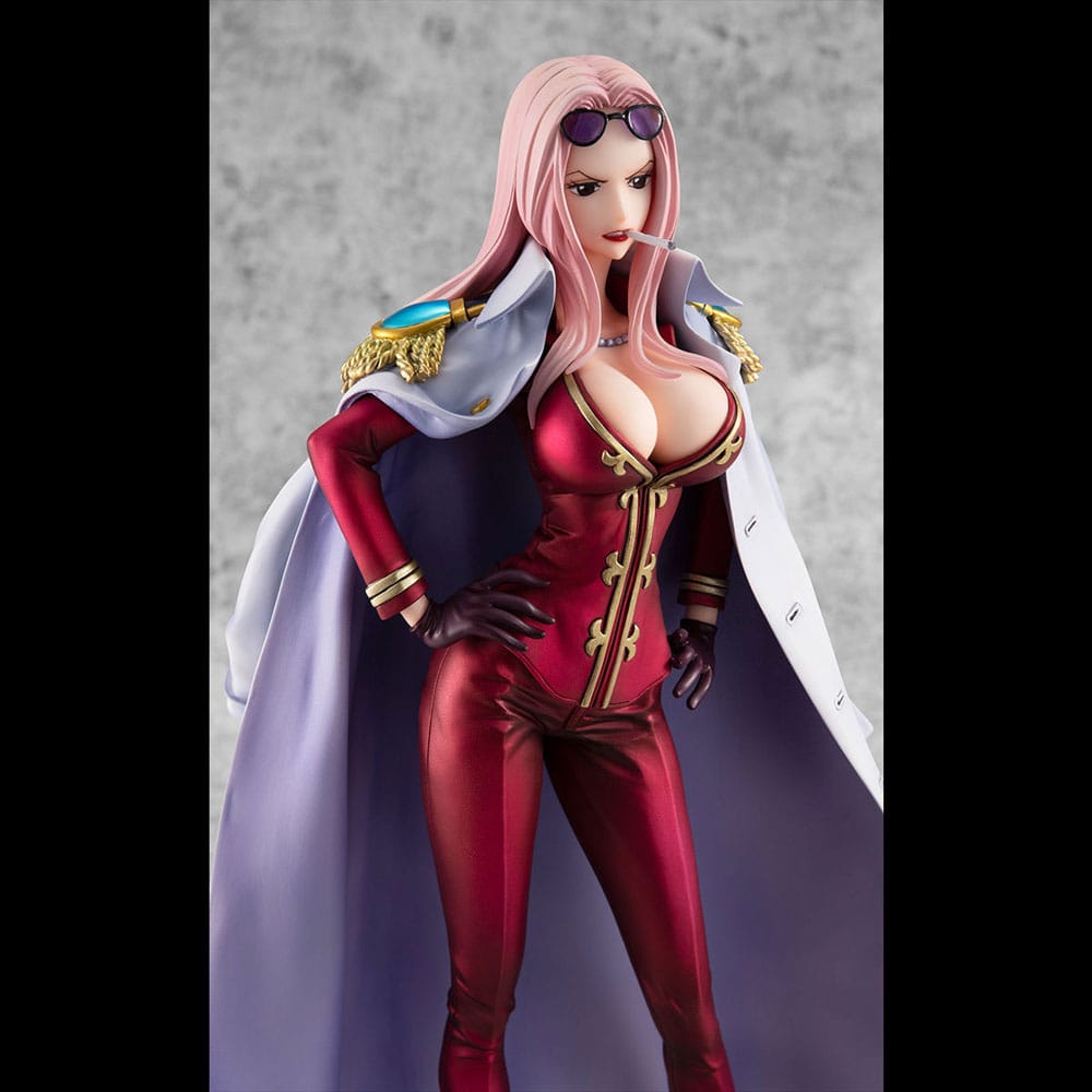 One Piece P.O.P PVC Statue Black Cage Hina Limited Edition 23cm - Scale Statue - Megahouse - Hobby Figures UK