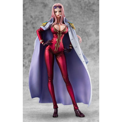 One Piece P.O.P PVC Statue Black Cage Hina Limited Edition 23cm - Scale Statue - Megahouse - Hobby Figures UK