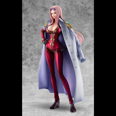 One Piece P.O.P PVC Statue Black Cage Hina Limited Edition 23cm - Scale Statue - Megahouse - Hobby Figures UK