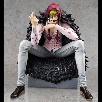 One Piece Excellent Model Limited P.O.P PVC Statue Corazon & Law Limited Edition 17cm - Scale Statue - Megahouse - Hobby Figures UK