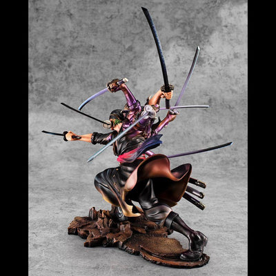 One Piece Excellent Model P.O.P PVC Statue SA-Maximum Roronoa Zoro Ver. Demon Spirit Kyuutouryuu Asura 17cm - Scale Statue - Megahouse - Hobby Figures UK