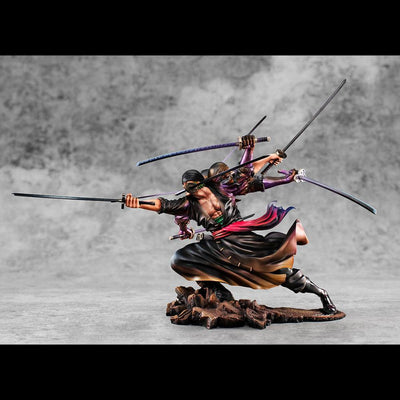 One Piece Excellent Model P.O.P PVC Statue SA-Maximum Roronoa Zoro Ver. Demon Spirit Kyuutouryuu Asura 17cm - Scale Statue - Megahouse - Hobby Figures UK