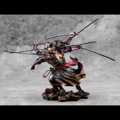 One Piece Excellent Model P.O.P PVC Statue SA-Maximum Roronoa Zoro Ver. Demon Spirit Kyuutouryuu Asura 17cm - Scale Statue - Megahouse - Hobby Figures UK