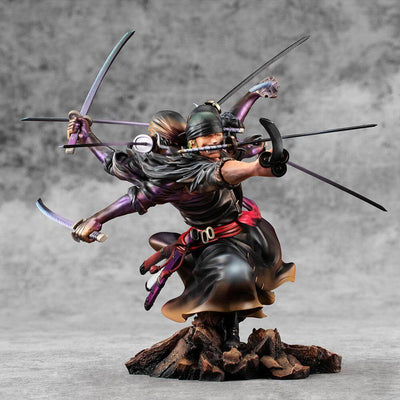 One Piece Excellent Model P.O.P PVC Statue SA-Maximum Roronoa Zoro Ver. Demon Spirit Kyuutouryuu Asura 17cm - Scale Statue - Megahouse - Hobby Figures UK
