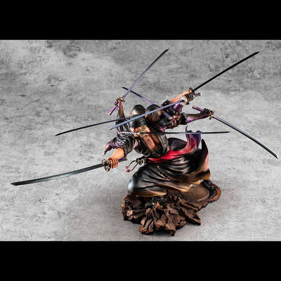 One Piece Excellent Model P.O.P PVC Statue SA-Maximum Roronoa Zoro Ver. Demon Spirit Kyuutouryuu Asura 17cm - Scale Statue - Megahouse - Hobby Figures UK