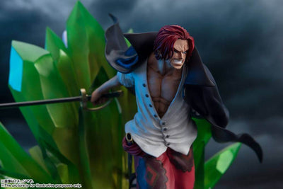 One Piece Film: Red FiguartsZERO PVC Statue (Extra Battle) Shanks & Uta 24cm - Scale Statue - Bandai Tamashii Nations - Hobby Figures UK