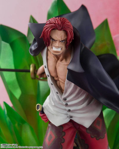 One Piece Film: Red FiguartsZERO PVC Statue (Extra Battle) Shanks & Uta 24cm - Scale Statue - Bandai Tamashii Nations - Hobby Figures UK