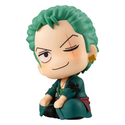 One Piece Look Up PVC Statue Roronoa Zoro 11cm - Mini Figures - Megahouse - Hobby Figures UK