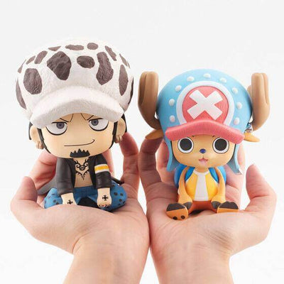 One Piece Look Up PVC Statues Trafalgar Law & Tony Tony Chopper Limited Version 11cm - Mini Figures - Megahouse - Hobby Figures UK