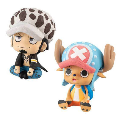 One Piece Look Up PVC Statues Trafalgar Law & Tony Tony Chopper Limited Version 11cm - Mini Figures - Megahouse - Hobby Figures UK
