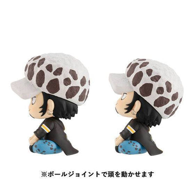One Piece Look Up PVC Statues Trafalgar Law & Tony Tony Chopper Limited Version 11cm - Mini Figures - Megahouse - Hobby Figures UK
