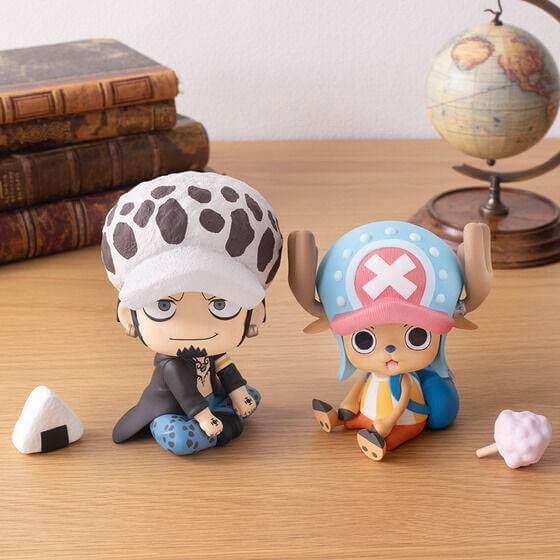 One Piece Look Up PVC Statues Trafalgar Law & Tony Tony Chopper Limited Version 11cm - Mini Figures - Megahouse - Hobby Figures UK