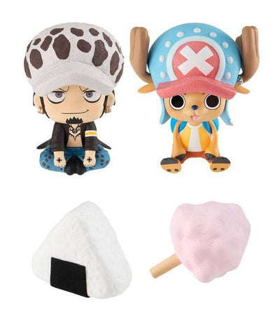 One Piece Look Up PVC Statues Trafalgar Law & Tony Tony Chopper Limited Version 11cm - Mini Figures - Megahouse - Hobby Figures UK