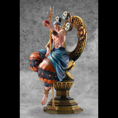 One Piece P.O.P PVC Statue Neo Maximum The only God of Skypiea Enel 34cm - Scale Statue - Megahouse - Hobby Figures UK