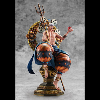 One Piece P.O.P PVC Statue Neo Maximum The only God of Skypiea Enel 34cm - Scale Statue - Megahouse - Hobby Figures UK