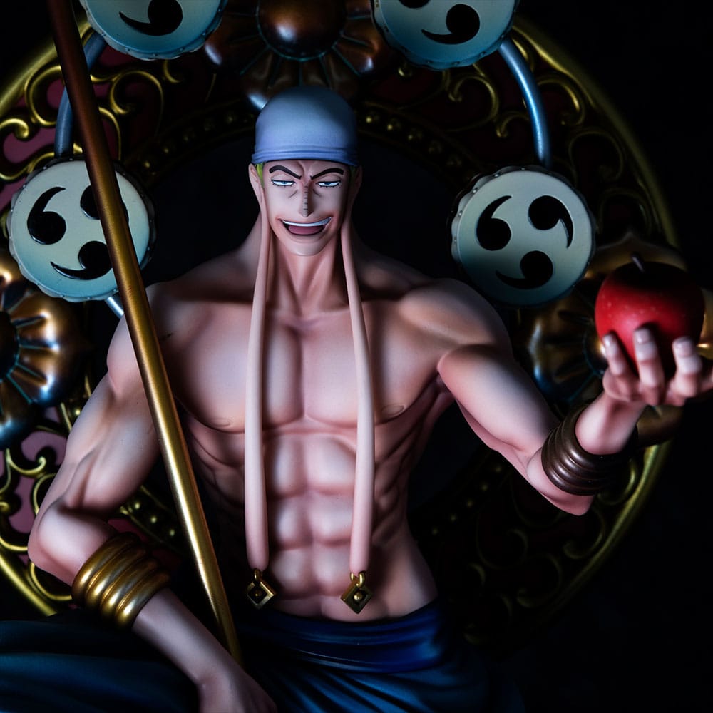One Piece P.O.P PVC Statue Neo Maximum The only God of Skypiea Enel 34cm - Scale Statue - Megahouse - Hobby Figures UK
