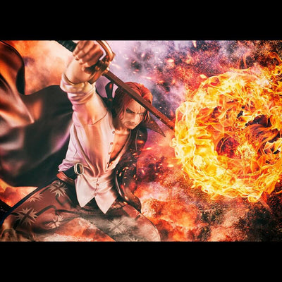 One Piece P.O.P PVC Statue Playback Memories Red-haired Shanks 21cm - Scale Statue - Megahouse - Hobby Figures UK