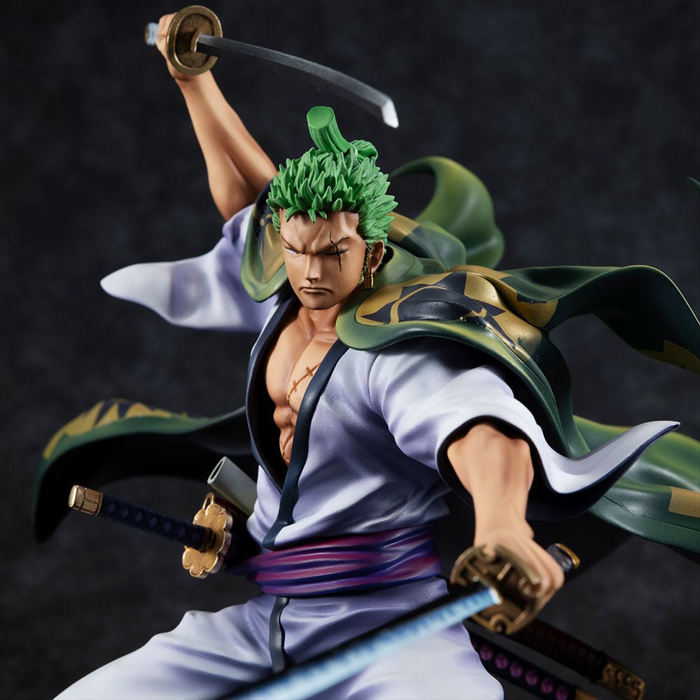 One Piece P.O.P PVC Statue Warriors Alliance Zoro Juro 22cm - Scale Statue - Megahouse - Hobby Figures UK