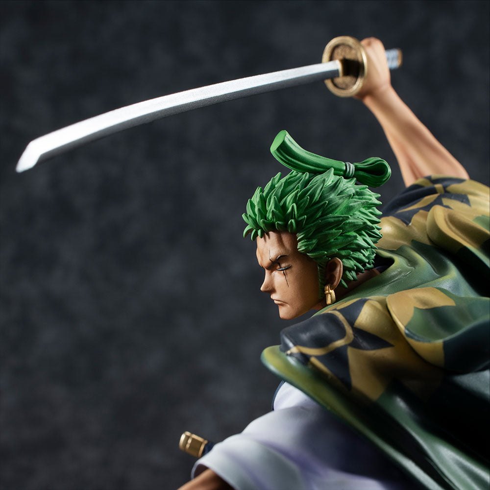 One Piece P.O.P PVC Statue Warriors Alliance Zoro Juro 22cm - Scale Statue - Megahouse - Hobby Figures UK