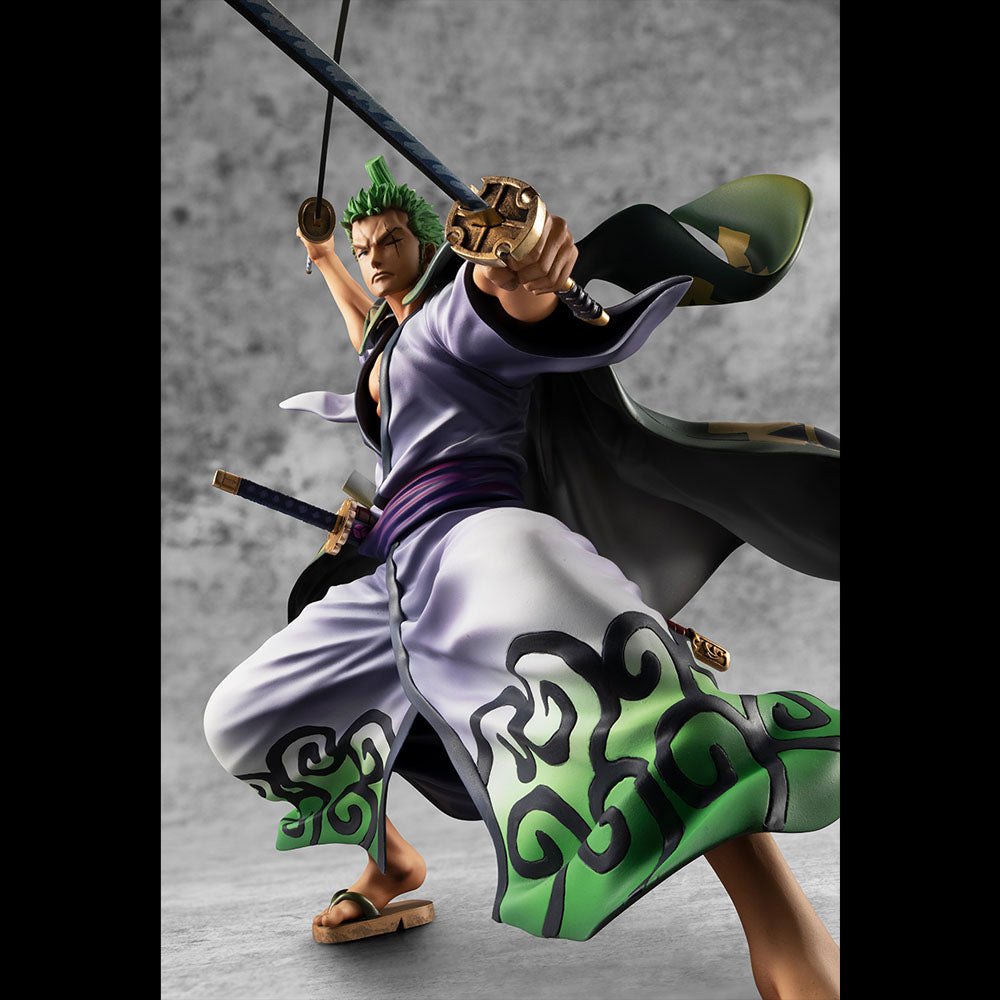 One Piece P.O.P PVC Statue Warriors Alliance Zoro Juro 22cm - Scale Statue - Megahouse - Hobby Figures UK