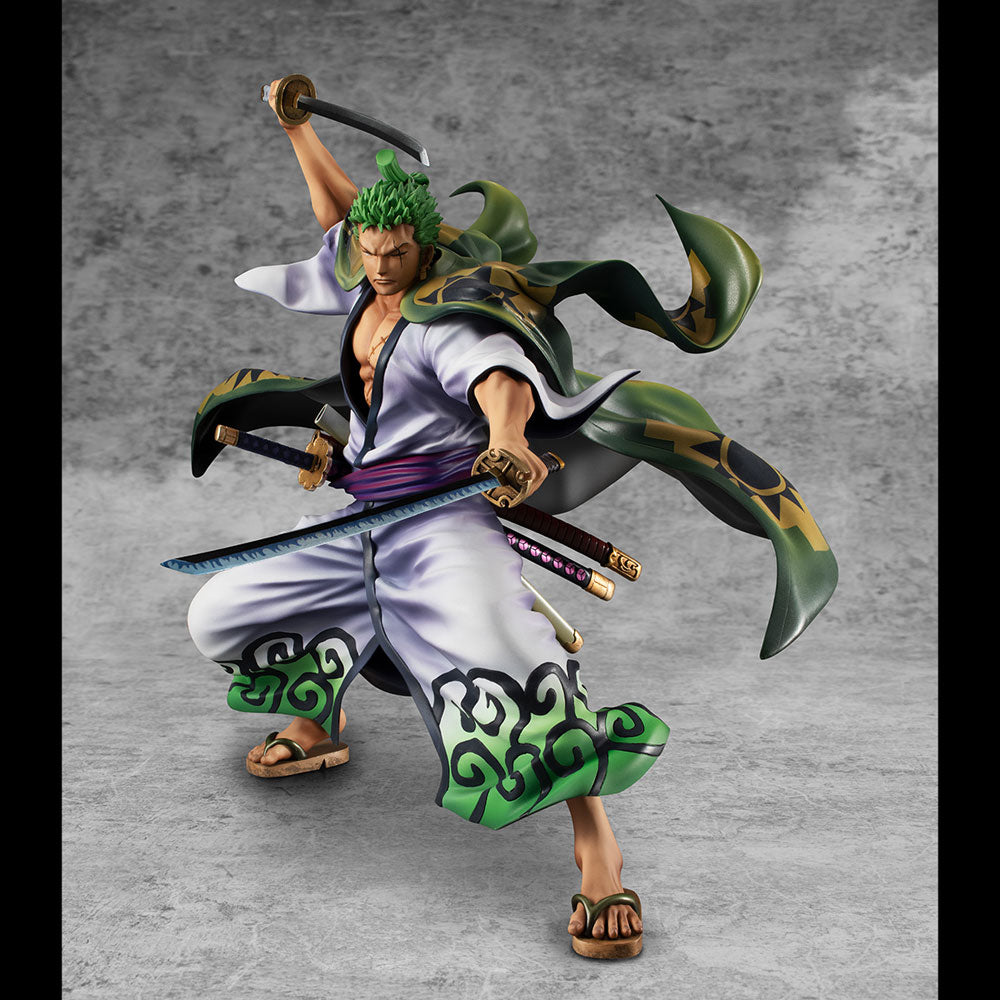 One Piece P.O.P PVC Statue Warriors Alliance Zoro Juro 22cm - Scale Statue - Megahouse - Hobby Figures UK