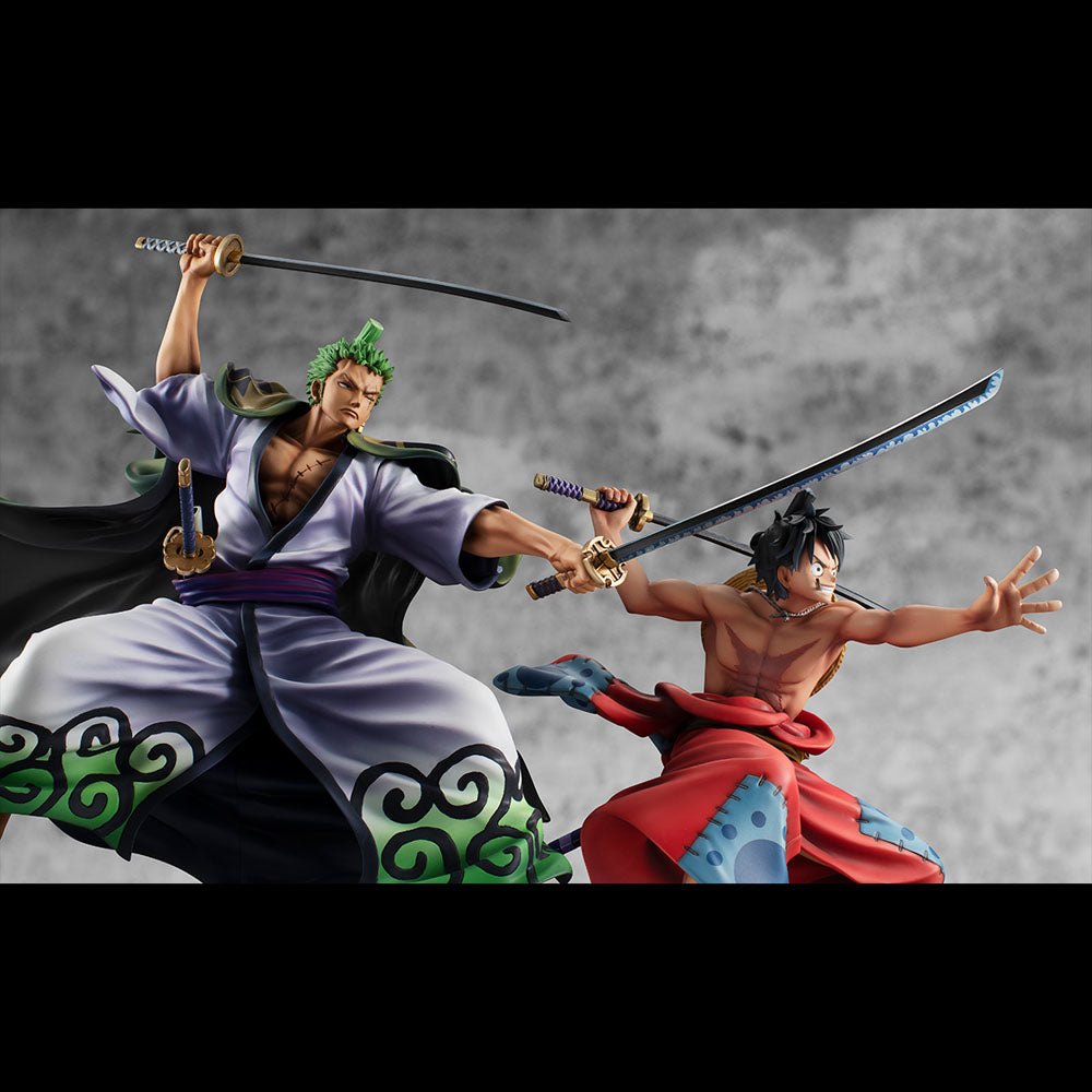 One Piece P.O.P PVC Statue Warriors Alliance Zoro Juro 22cm - Scale Statue - Megahouse - Hobby Figures UK