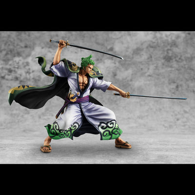 One Piece P.O.P PVC Statue Warriors Alliance Zoro Juro 22cm - Scale Statue - Megahouse - Hobby Figures UK