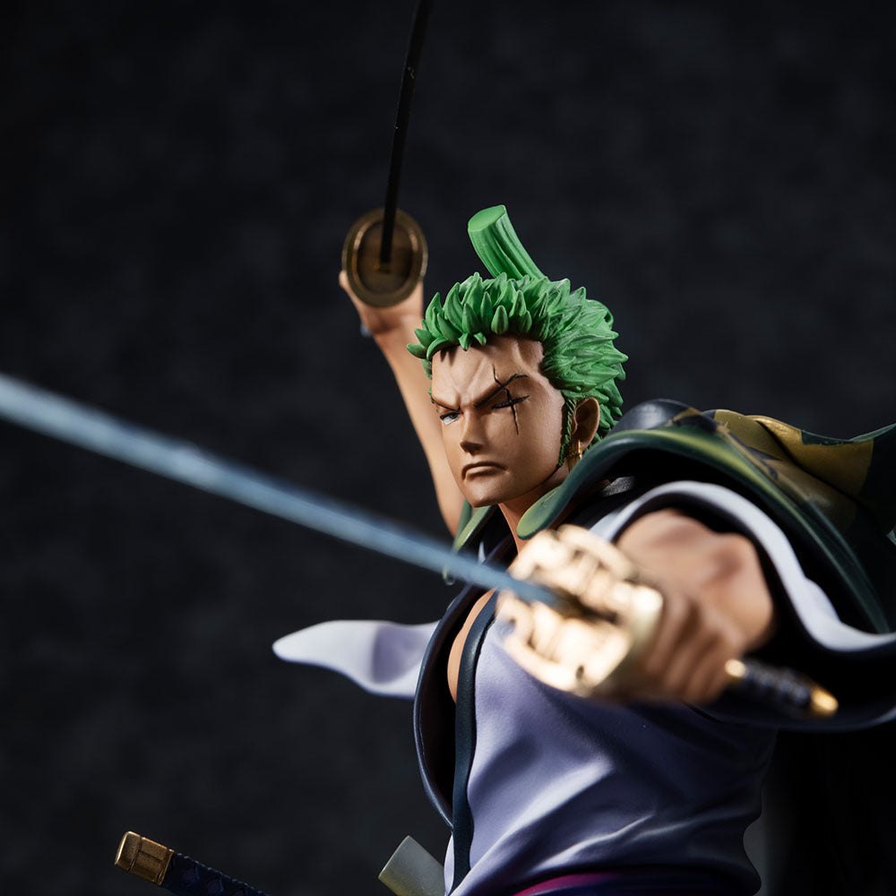 One Piece P.O.P PVC Statue Warriors Alliance Zoro Juro 22cm - Scale Statue - Megahouse - Hobby Figures UK