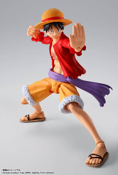 One Piece S.H. Figuarts Action Figure Monkey D. Luffy Invasion of Onigashima 15cm - Action Figures - Bandai Tamashii Nations - Hobby Figures UK