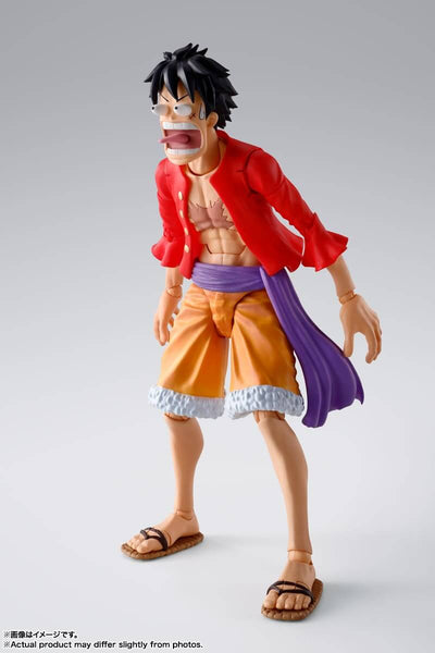 One Piece S.H. Figuarts Action Figure Monkey D. Luffy Invasion of Onigashima 15cm - Action Figures - Bandai Tamashii Nations - Hobby Figures UK