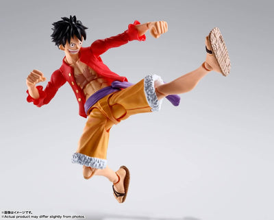 One Piece S.H. Figuarts Action Figure Monkey D. Luffy Invasion of Onigashima 15cm - Action Figures - Bandai Tamashii Nations - Hobby Figures UK