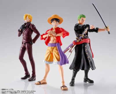 One Piece S.H. Figuarts Action Figure Monkey D. Luffy Invasion of Onigashima 15cm - Action Figures - Bandai Tamashii Nations - Hobby Figures UK