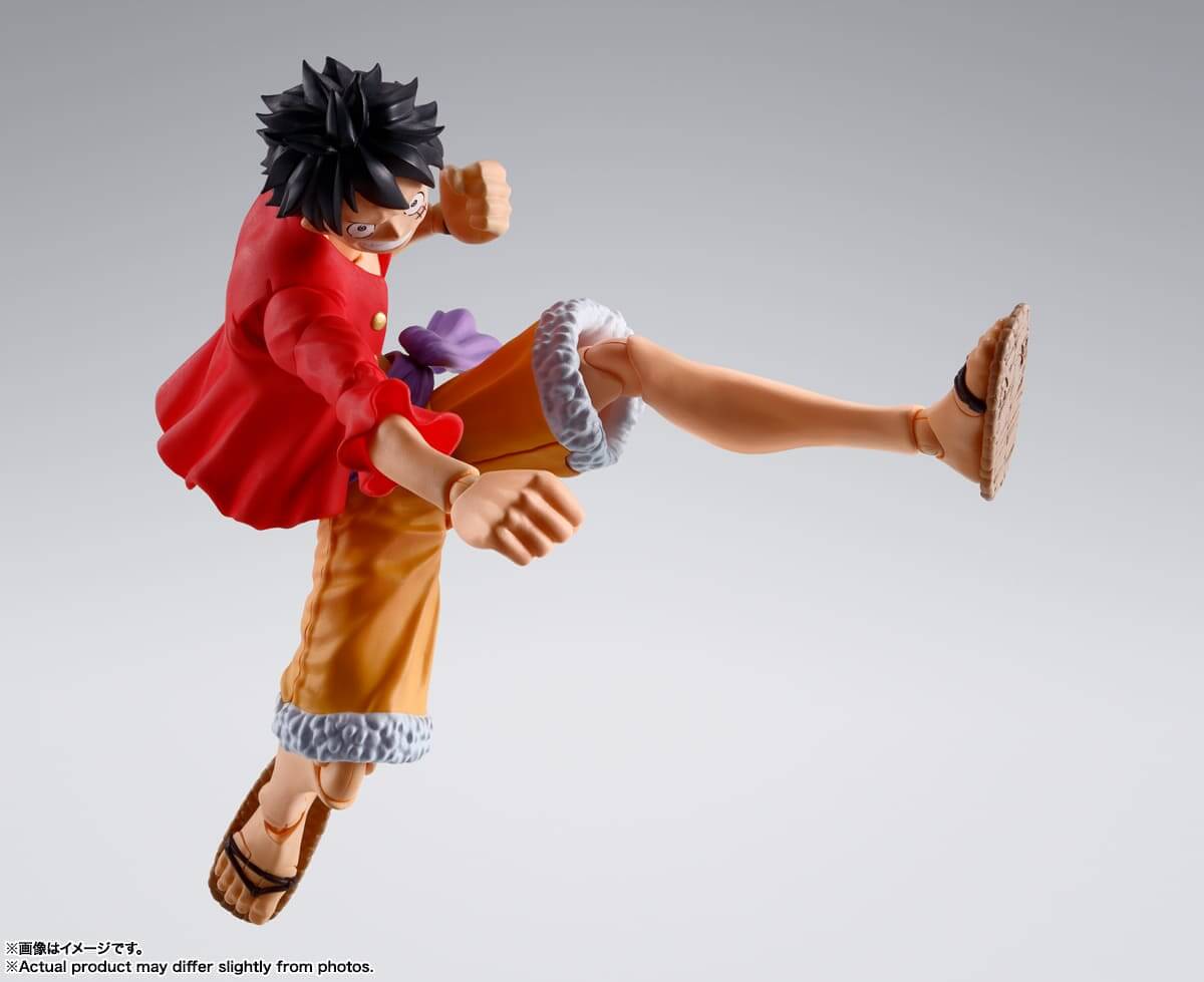 ONE PIECE NETFLIX - Monkey D.Luffy - Figurine S.H. Figuarts 14cm :  : Figurine Bandai Tamashii Nations One Piece