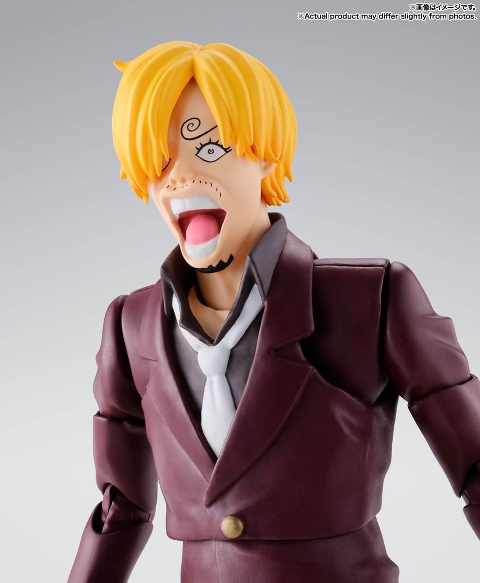 One Piece S.H. Figuarts Action Figure Sanji Invasion of Onigashima 15c