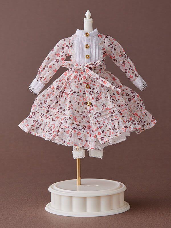 Harmonia humming Optional Parts for Harmonia humming Dolls Special Outfit Series (Flower Print Dress/Pink) Designed by SILVER BUTTERFLY - Action Figures - Good Smile Company - Hobby Figures UK