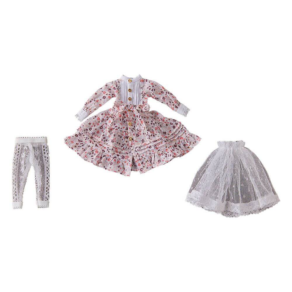 Harmonia humming Optional Parts for Harmonia humming Dolls Special Outfit Series (Flower Print Dress/Pink) Designed by SILVER BUTTERFLY - Action Figures - Good Smile Company - Hobby Figures UK